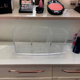 Organizador de maquillaje Queen Sense Acrilico 3 divisores